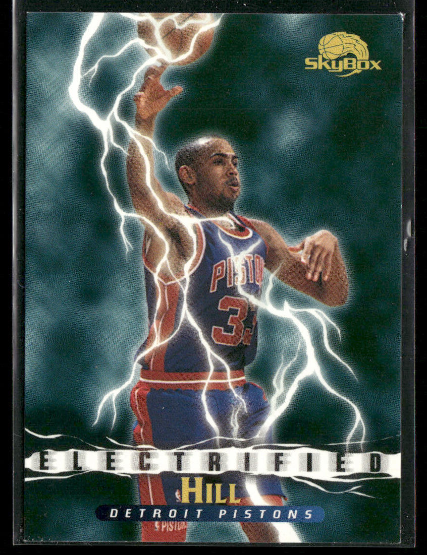 Grant Hill 1995-96 SkyBox Premium #283 Detroit Pistons