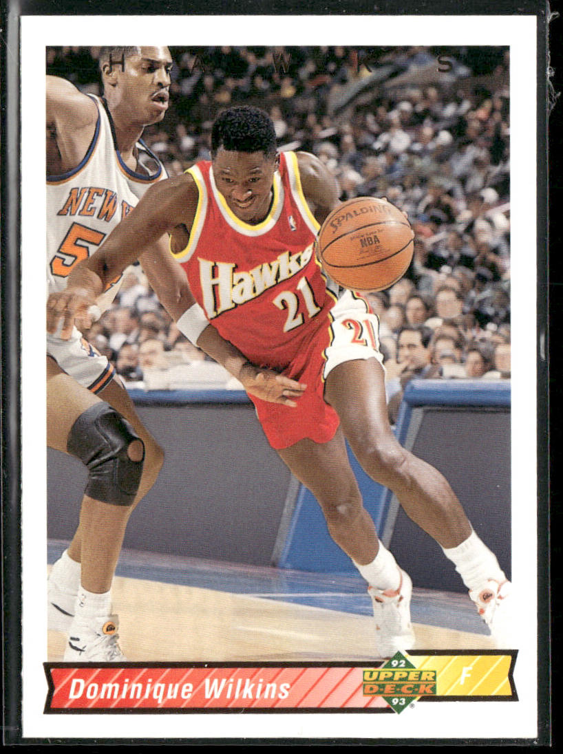 Dominique Wilkins 1992-93 Upper Deck #400 Atlanta Hawks