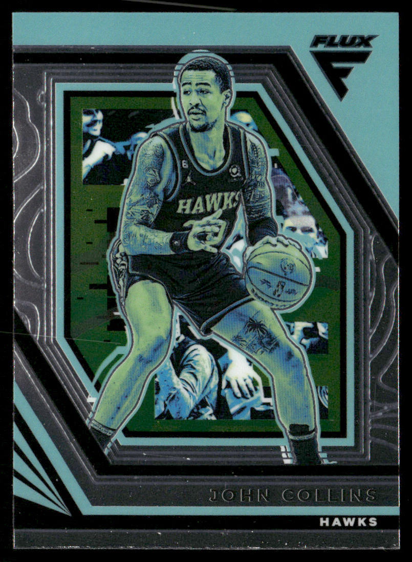 John Collins 2022-23 Panini Flux #54 Atlanta Hawks