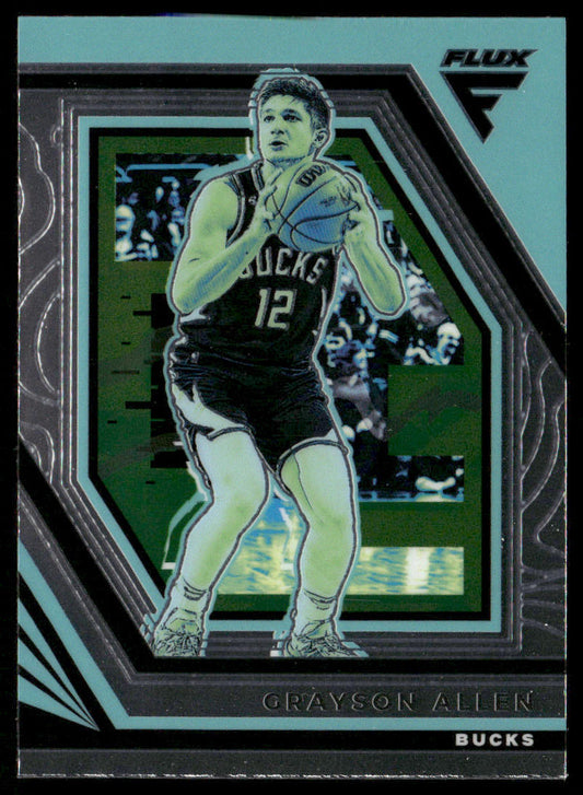 Grayson Allen 2022-23 Panini Flux #63 Milwaukee Bucks