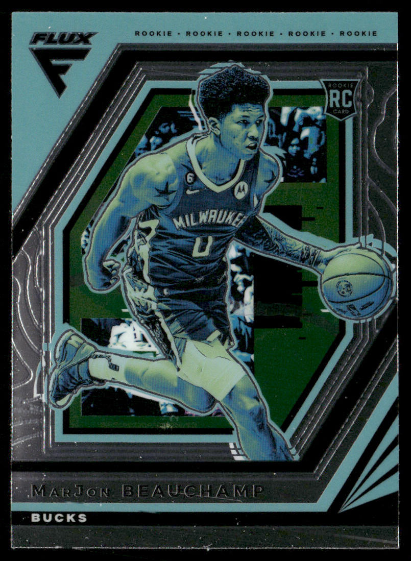 MarJon Beauchamp 2022-23 Panini Flux #232 RC Milwaukee Bucks
