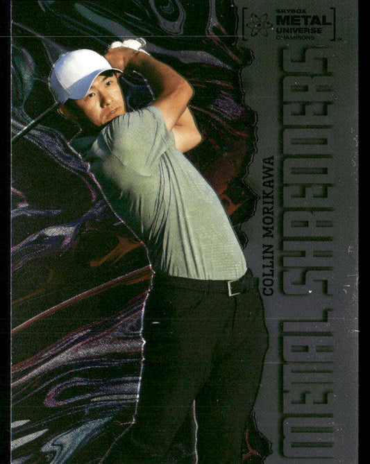 Collin Morikawa 2022 SkyBox Metal Universe Champions #110