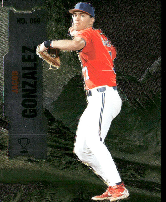 Jacob Gonzalez 2022 SkyBox Metal Universe Champions #099