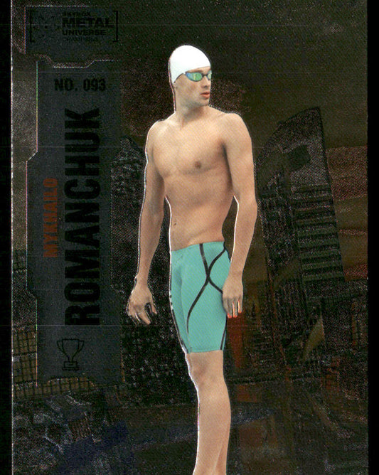 Mykhailo Romanchuk 2022 SkyBox Metal Universe Champions #093