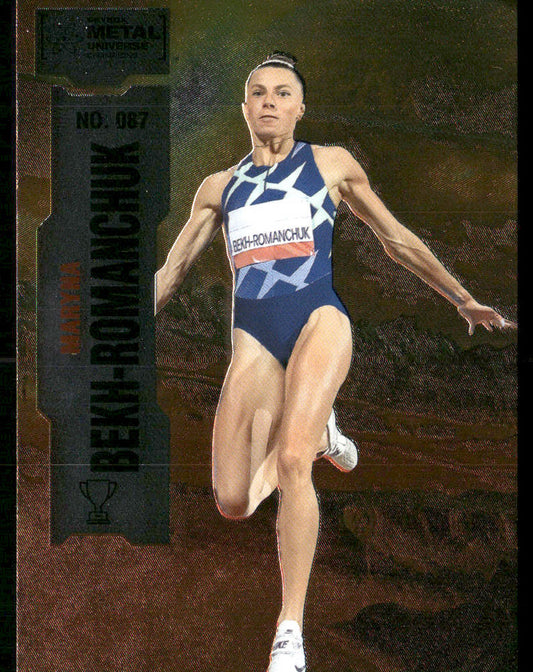 Maryna Bekh-Romanchuk 2022 SkyBox Metal Universe Champions #087