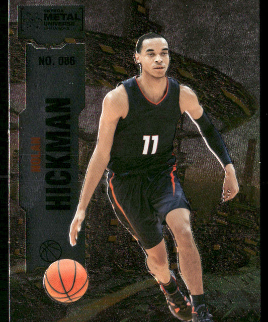 Nolan Hickman 2022 SkyBox Metal Universe Champions #086