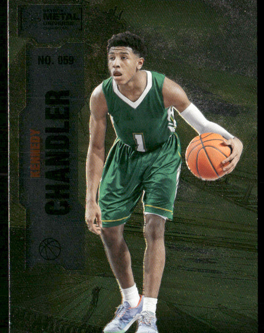 Kennedy Chandler 2022 SkyBox Metal Universe Champions #059