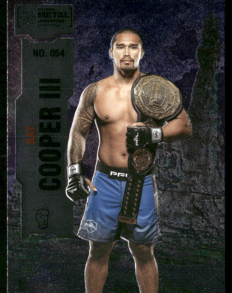 Ray Cooper III 2022 SkyBox Metal Universe Champions #054