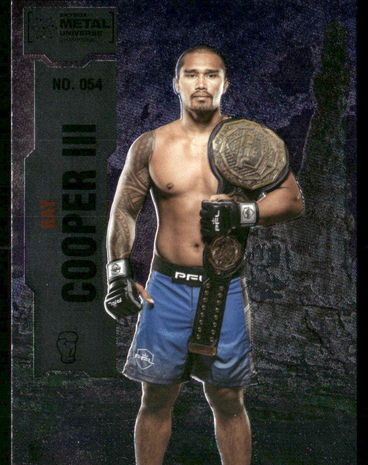 Ray Cooper III 2022 SkyBox Metal Universe Champions #054
