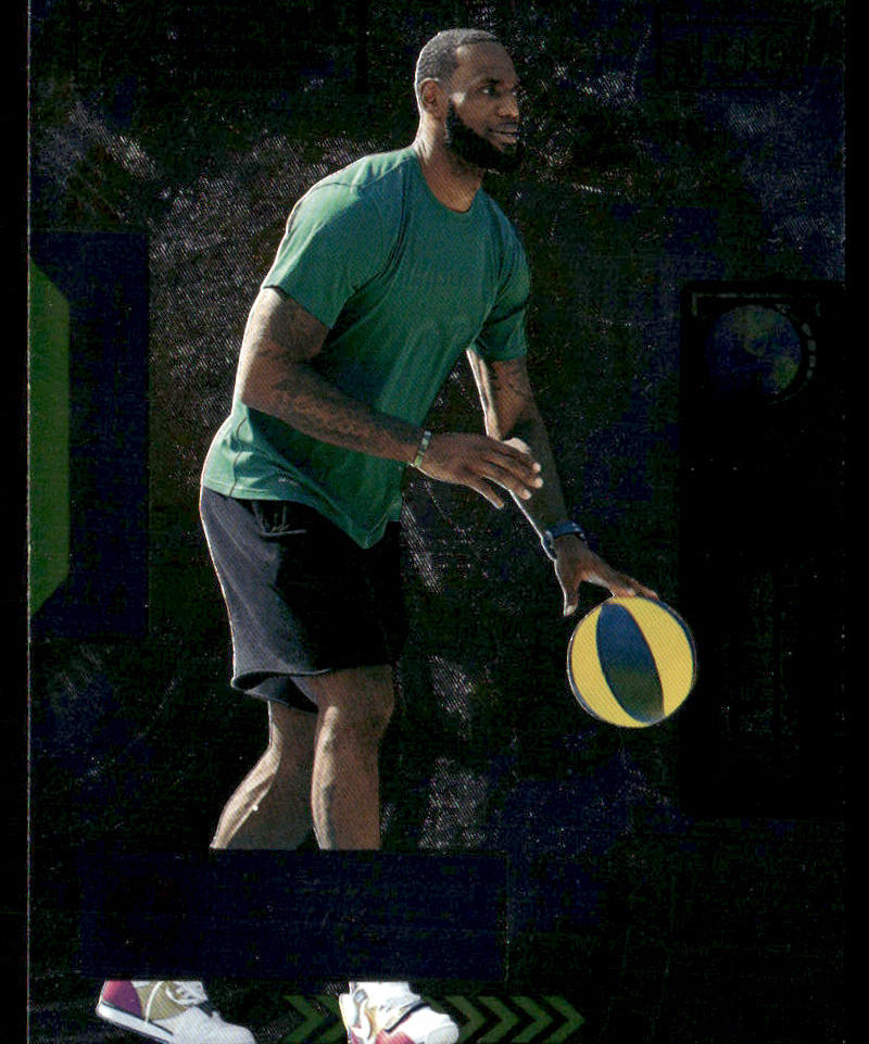 LeBron James 2021 SkyBox Metal Universe Champions #100