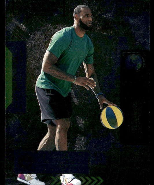 LeBron James 2021 SkyBox Metal Universe Champions #100