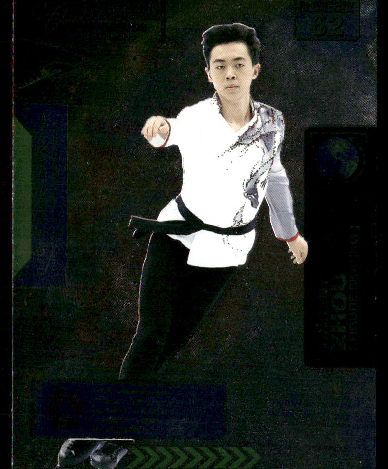 Vincent Zhou 2021 SkyBox Metal Universe Champions #62