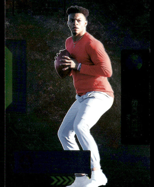 Justin Fields 2021 SkyBox Metal Universe Champions #45