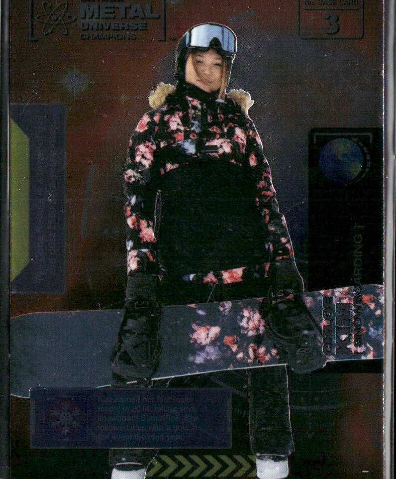 Chloe Kim 2021 SkyBox Metal Universe Champions #3