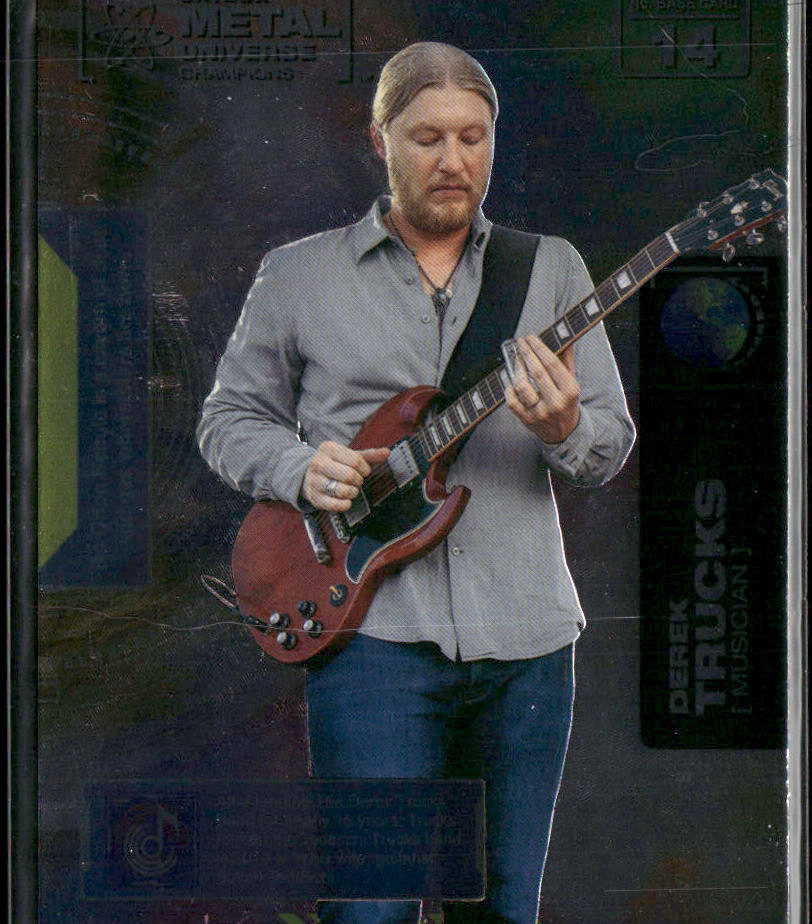 Derek Trucks 2021 SkyBox Metal Universe Champions #14