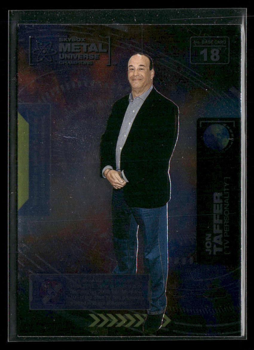 Jon Taffer 2021 SkyBox Metal Universe Champions #18