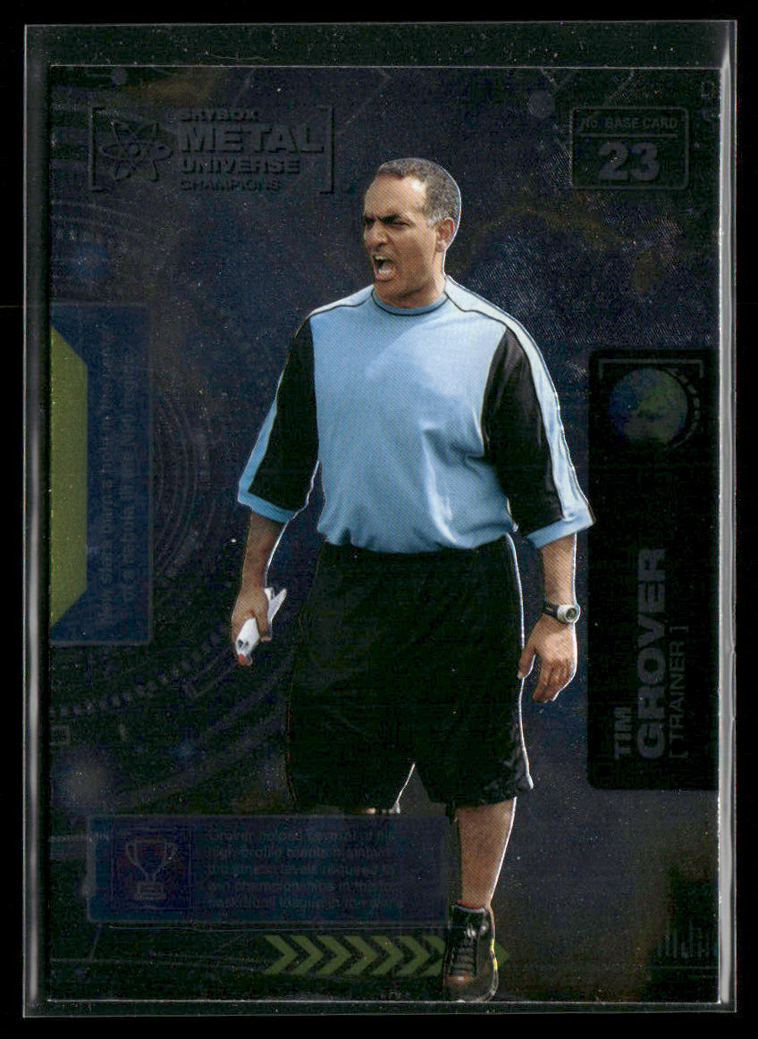 Tim Grover 2021 SkyBox Metal Universe Champions #23 New York Mets