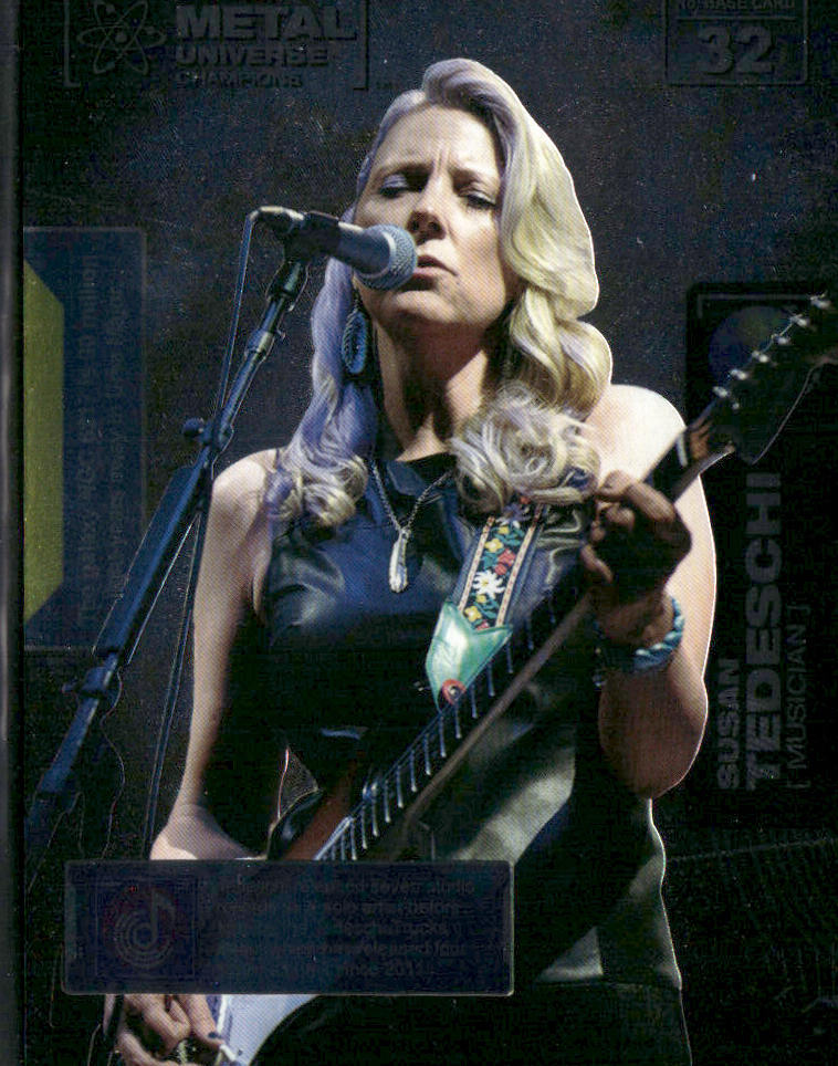 Susan Tedeschi 2021 SkyBox Metal Universe Champions #32