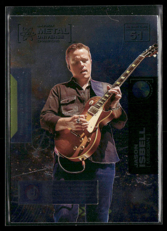 Jason Isbell 2021 SkyBox Metal Universe Champions #51