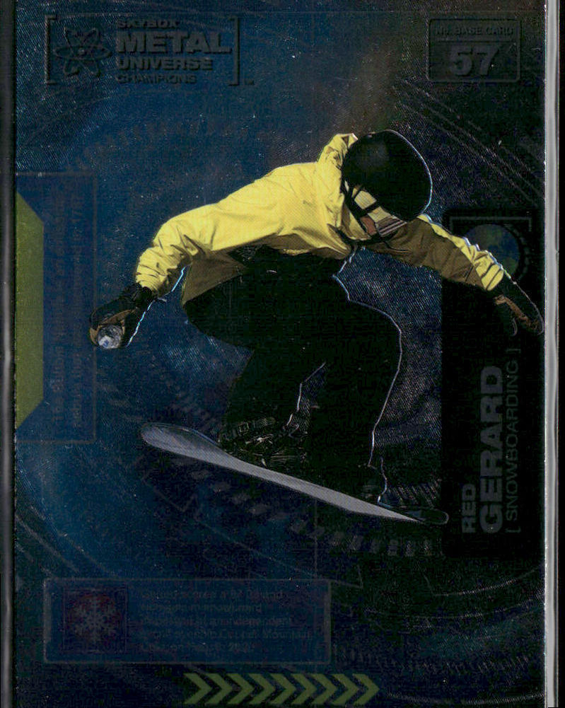 Red Gerard 2021 SkyBox Metal Universe Champions #57