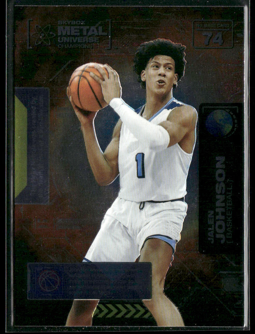 Jalen Johnson 2021 SkyBox Metal Universe Champions #74