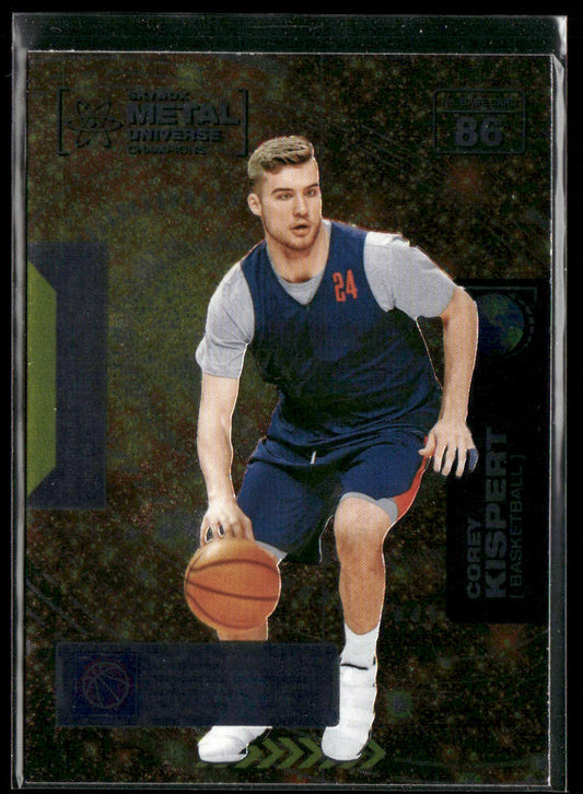 Corey Kispert 2021 SkyBox Metal Universe Champions 1997-98 Retro #RB-41