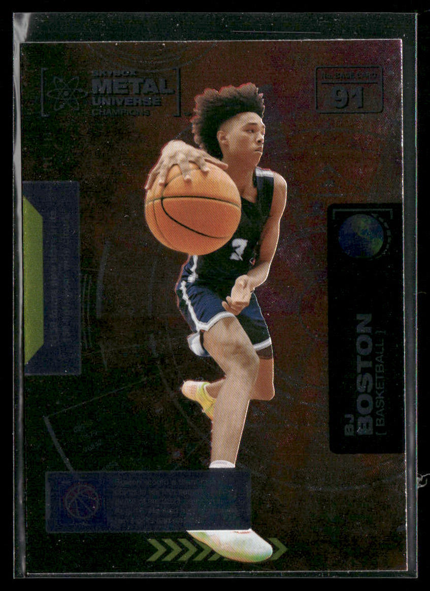 BJ Boston 2021 SkyBox Metal Universe Champions 1997-98 Retro #RB-47