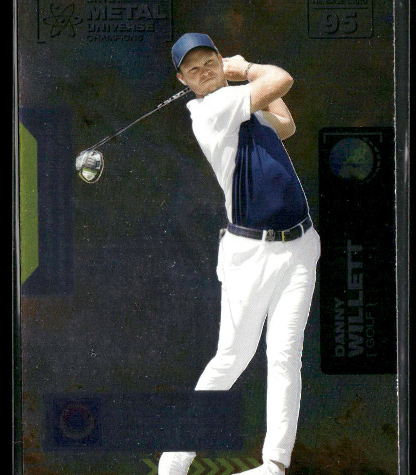 Danny Willett 2021 SkyBox Metal Universe Champions #95