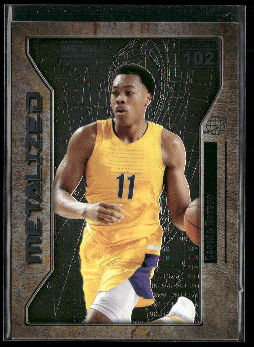 Scottie Barnes 2021 SkyBox Metal Universe Champions #102