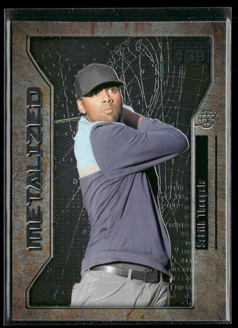 Sahith Theegala 2021 SkyBox Metal Universe Champions #139