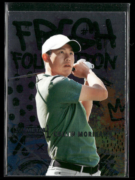 Collin Morikawa 2021 SkyBox Metal Universe Champions Fresh Foundation #FF30