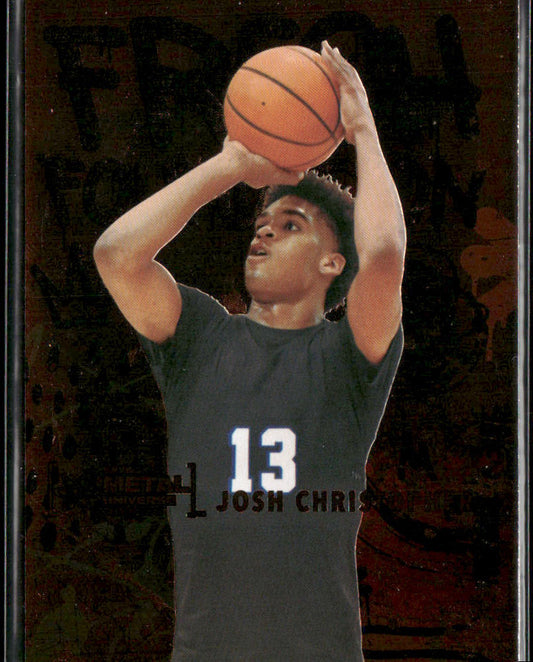Josh Christopher 2021 SkyBox Metal Universe Champions Fresh Foundation #FF11
