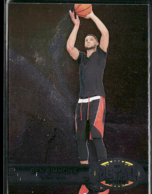 Ben Simmons 2021 SkyBox Metal Universe Champions 1997-98 Retro #RB-5