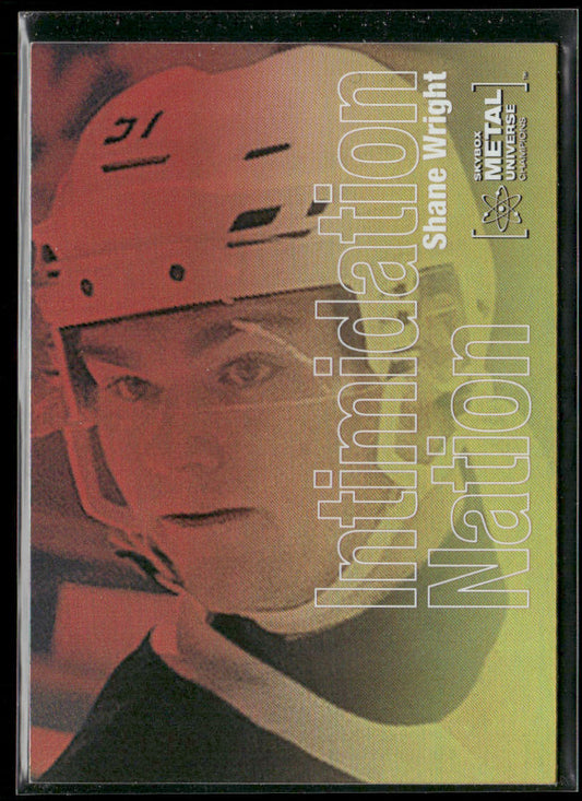 Shane Wright 2021 SkyBox Metal Universe Champions Intimidation Nation #IN-5