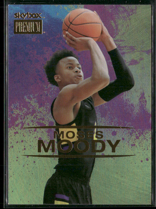 Moses Moody 2021 SkyBox Metal Universe Champions Skybox Premium #S-28