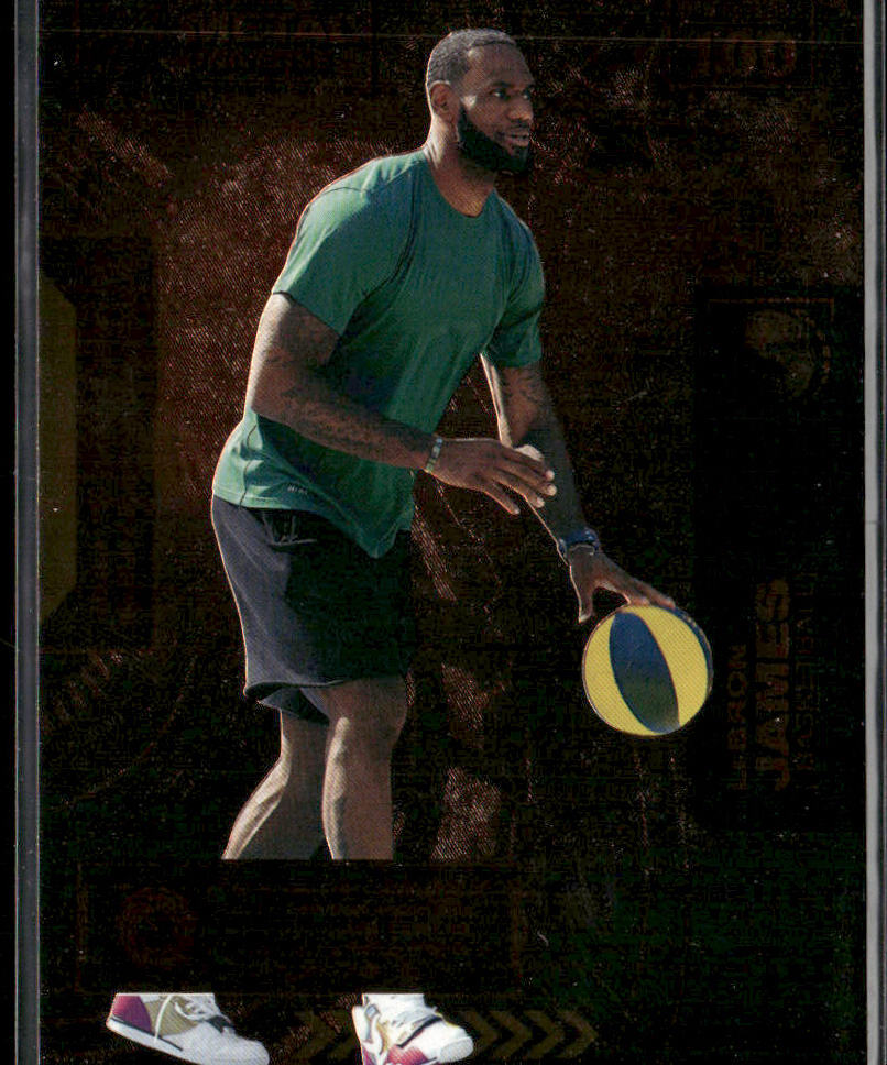 LeBron James 2021 SkyBox Metal Universe Champions Copper #100