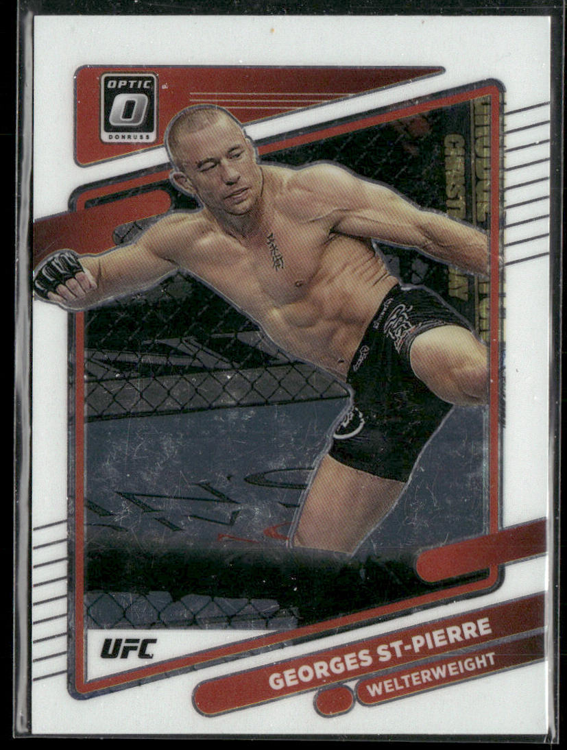 Georges St-Pierre 2022 Donruss Optic UFC #57