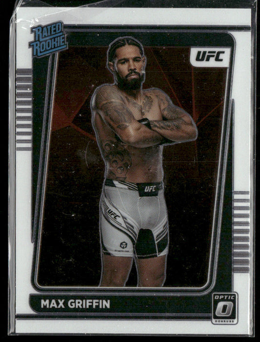 Max Griffin 2022 Donruss Optic UFC #119 RC