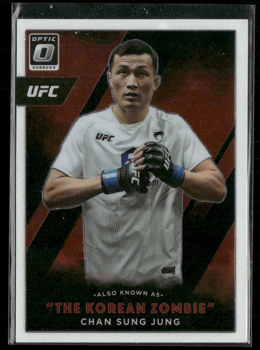 Chan Sung Jung 2022 Donruss Optic UFC Also Known As #9