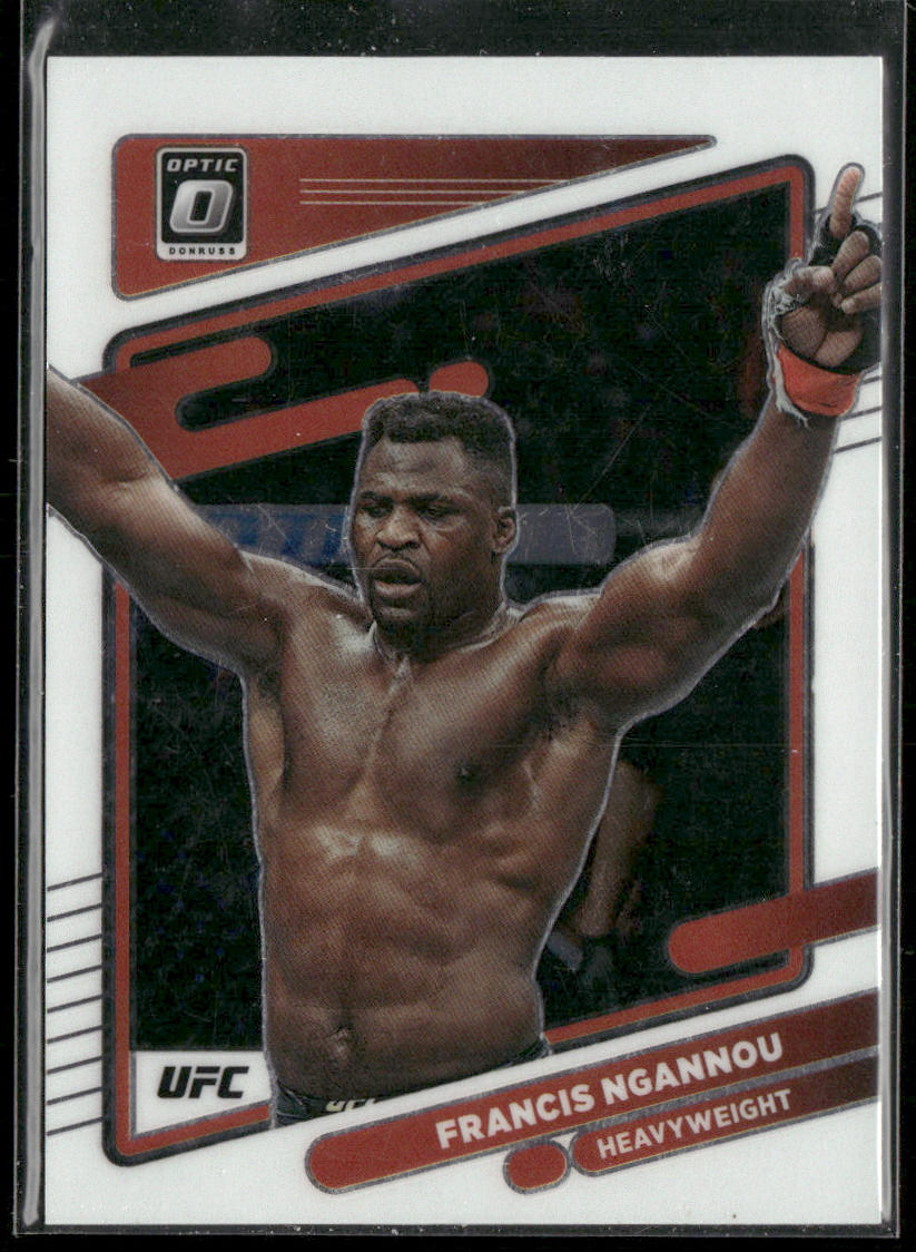Francis Ngannou 2022 Donruss Optic UFC #30