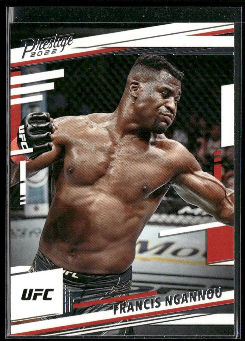 Francis Ngannou 2022 Panini Chronicles UFC #173