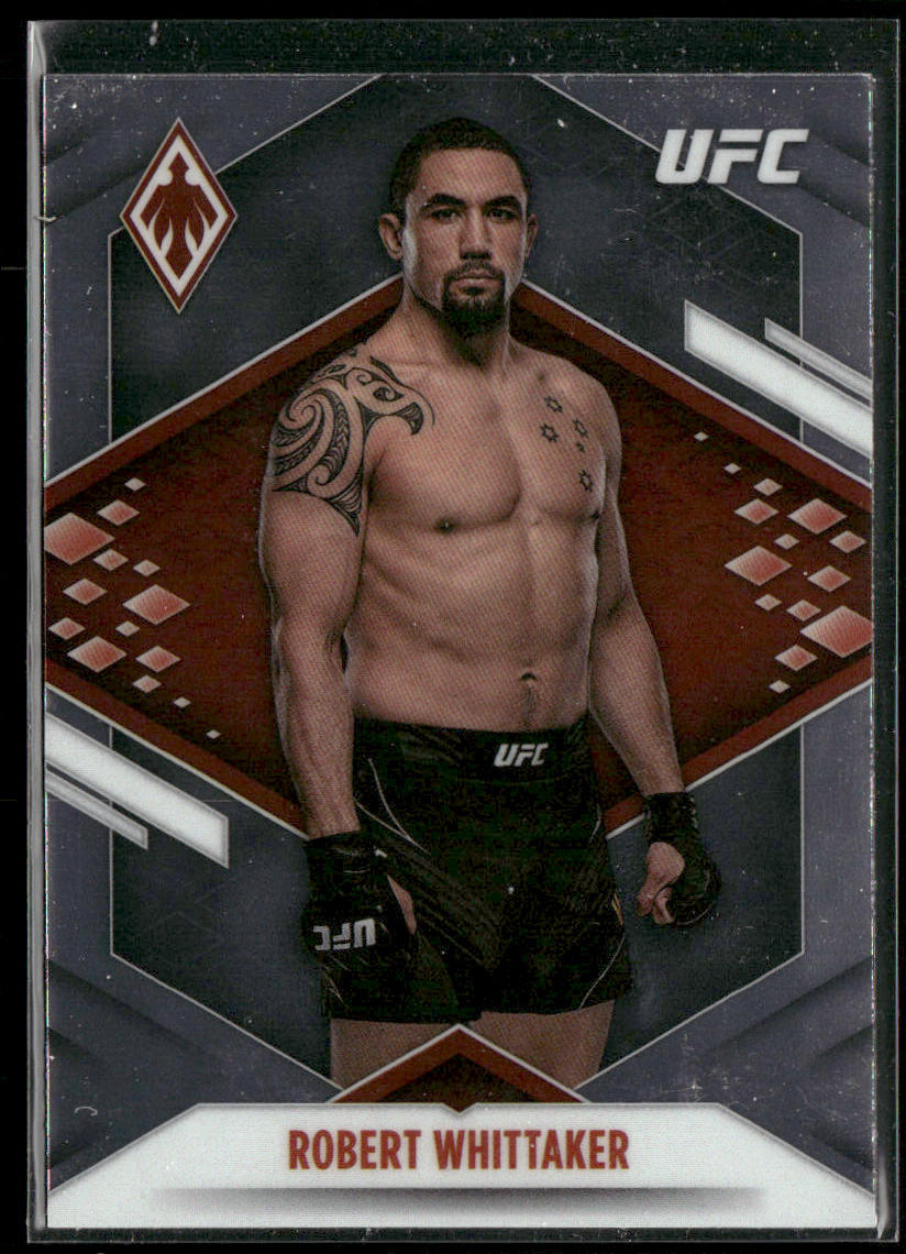 Robert Whittaker 2022 Panini Chronicles UFC #322