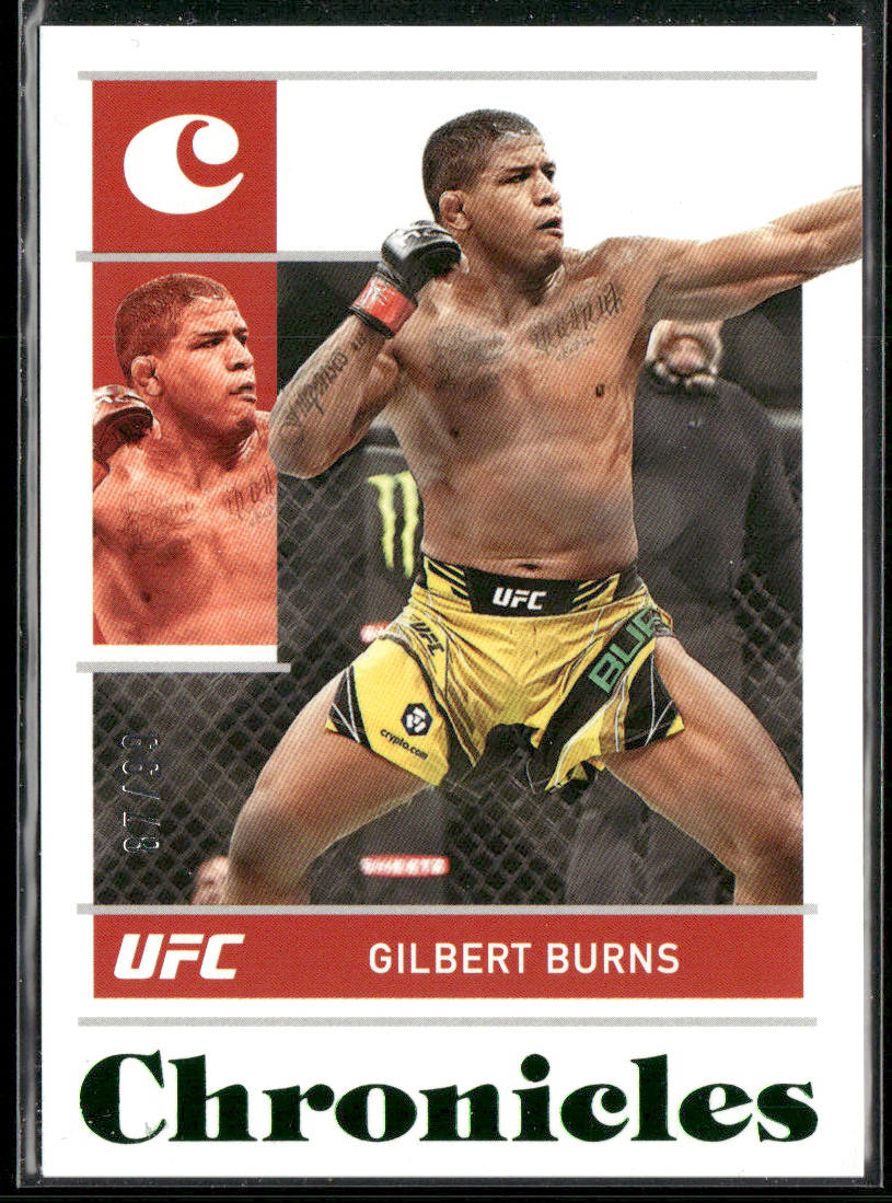 Gilbert Burns 2022 Panini Chronicles UFC #43