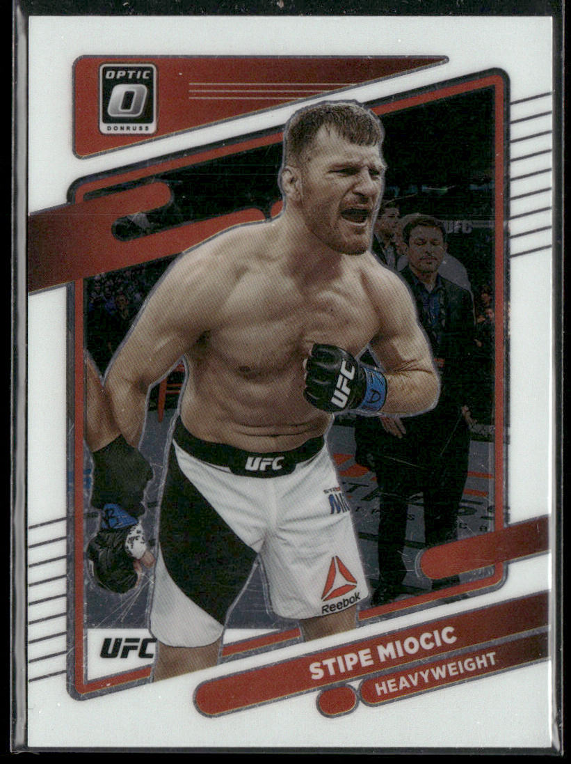 Stipe Miocic 2022 Donruss Optic UFC Holo #50