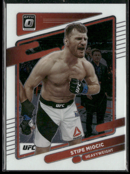 Stipe Miocic 2022 Donruss Optic UFC Holo #50