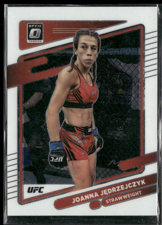 Joanna Jedrzejczyk 2022 Donruss Optic UFC #87