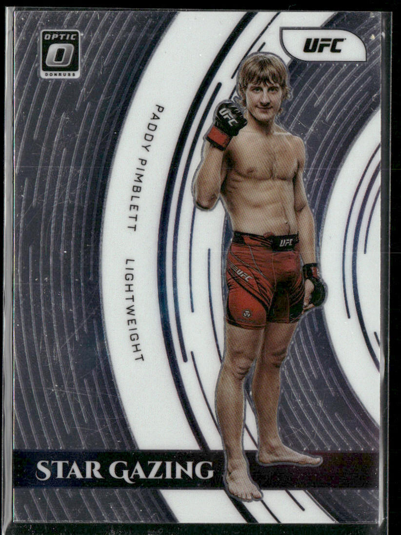 Paddy Pimblett 2022 Donruss Optic UFC Star Gazing #18