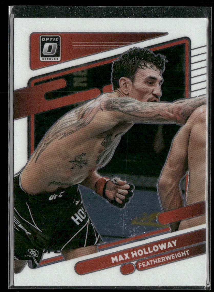 Max Holloway 2022 Donruss Optic UFC #38