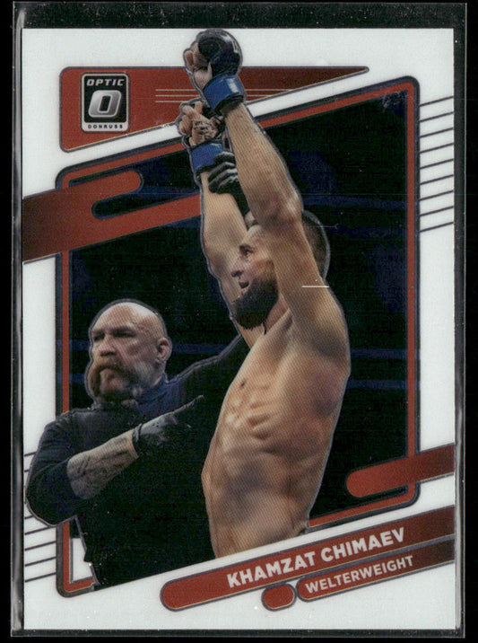 Khamzat Chimaev 2022 Donruss Optic UFC #72