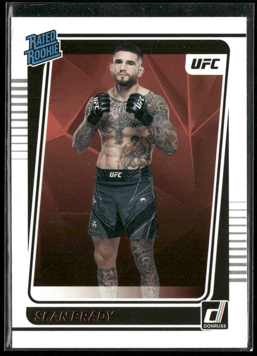Sean Brady 2022 Donruss UFC #214 RC